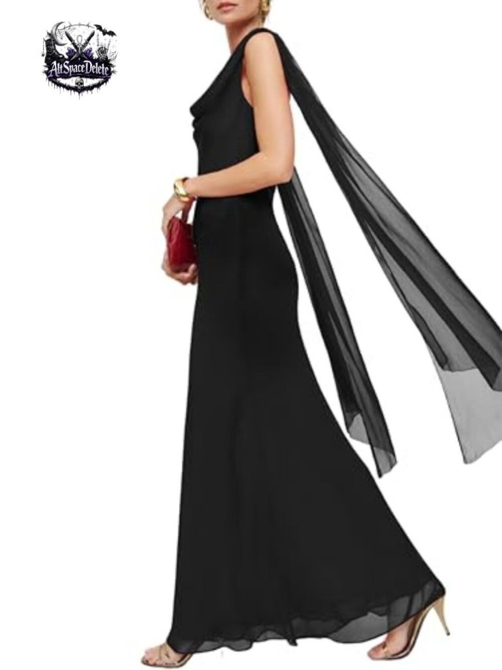 Women's Formal Maxi Bodycon Dress Ruched Sweetheart Sleeveless Wedding Guest